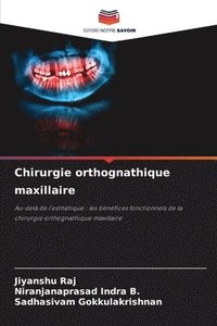 bokomslag Chirurgie orthognathique maxillaire