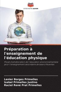 bokomslag Préparation à l'enseignement de l'éducation physique