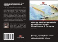 bokomslag Gestion environnementale dans l'industrie de l'habillement à Teresina