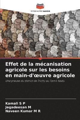 bokomslag Effet de la mécanisation agricole sur les besoins en main-d'oeuvre agricole