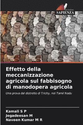 bokomslag Effetto della meccanizzazione agricola sul fabbisogno di manodopera agricola