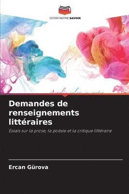 bokomslag Demandes de renseignements littéraires