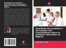 bokomslag Qualidade dos produtos e percepções dos consumidores sobre os produtos fabricados na Nigéria