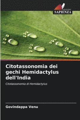 bokomslag Citotassonomia dei gechi Hemidactylus dell'India
