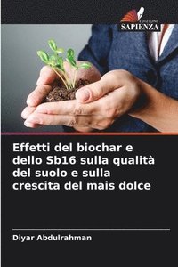 bokomslag Effetti del biochar e dello Sb16 sulla qualità del suolo e sulla crescita del mais dolce