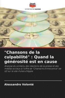 bokomslag "Chansons de la culpabilité" : Quand la générosité est en cause