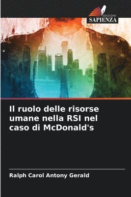 ruolo delle risorse umane nella RSI nel caso di McDonald's