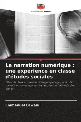 bokomslag narration numérique