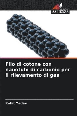 bokomslag Filo di cotone con nanotubi di carbonio per il rilevamento di gas