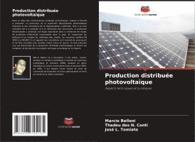 bokomslag Production distribuée photovoltaïque