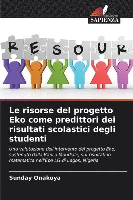 risorse del progetto Eko come predittori dei risultati scolastici degli studenti