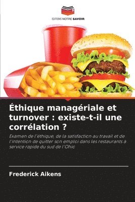 bokomslag Éthique managériale et turnover: existe-t-il une corrélation ?