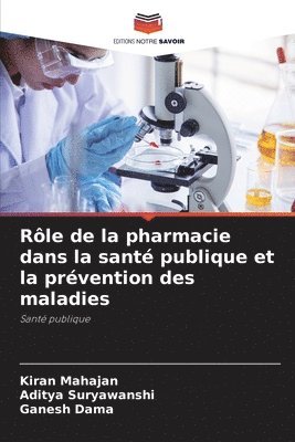 bokomslag Rôle de la pharmacie dans la santé publique et la prévention des maladies