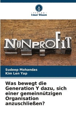 bokomslag Was bewegt die Generation Y dazu, sich einer gemeinnützigen Organisation anzuschließen?
