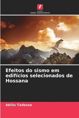 bokomslag Efeitos do sismo em edifícios selecionados de Hossana