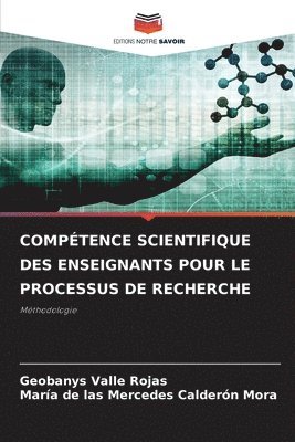 bokomslag Compétence Scientifique Des Enseignants Pour Le Processus de Recherche