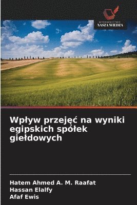 bokomslag Wplyw przej?c na wyniki egipskich spólek gieldowych