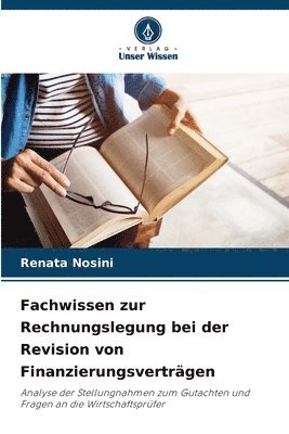 Renata Nosini - Fachwissen zur Rechnungslegung bei der Revision von Finanzierungsverträgen, Häftad