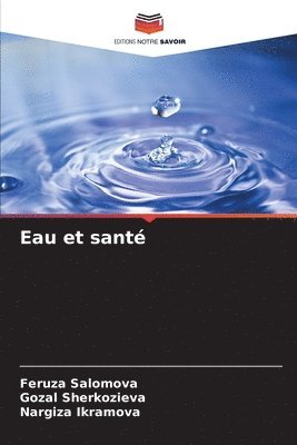 bokomslag Eau et santé