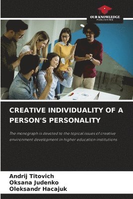 Andrіj Titovich, Oksana Judenko, Oleksandr Hacajuk, Andr&#1110;j Titovich, Andr¿j Titovich - Creative Individuality of a Person's Personality, Häftad