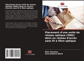 bokomslag Placement d'une unité de réseau optique (ONU) dans un réseau d'accès sans fil à fibre optique