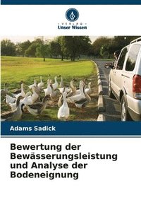 bokomslag Bewertung der Bewässerungsleistung und Analyse der Bodeneignung