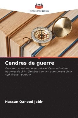 bokomslag Cendres de guerre