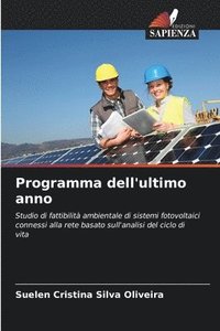 bokomslag Programma dell'ultimo anno