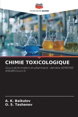 bokomslag CHIMIE TOXICOLOGIQUE