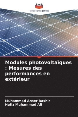 Muhammad Anser Bashir, Hafiz Muhammad Ali - Modules photovoltaïques, Häftad