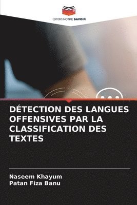 bokomslag Détection Des Langues Offensives Par La Classification Des Textes