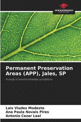 bokomslag Permanent Preservation Areas (APP), Jales, SP
