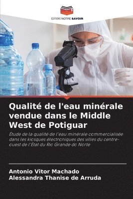 Qualité de l'eau minérale vendue dans le Middle West de Potiguar