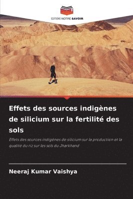 bokomslag Effets des sources indigènes de silicium sur la fertilité des sols