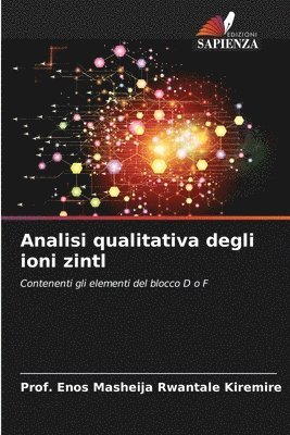 bokomslag Analisi qualitativa degli ioni zintl