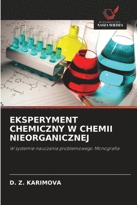 bokomslag Eksperyment Chemiczny W Chemii Nieorganicznej