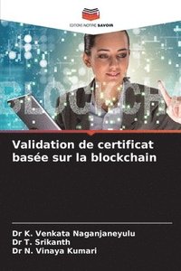 bokomslag Validation de certificat basée sur la blockchain