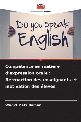 bokomslag Compétence en matière d'expression orale