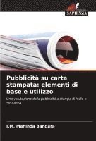 bokomslag Pubblicità su carta stampata: elementi di base e utilizzo