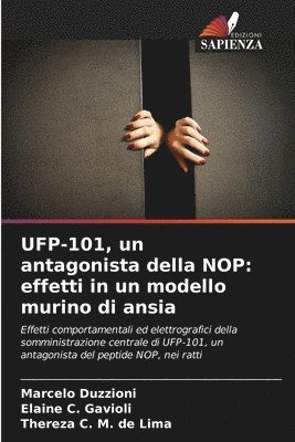 bokomslag UFP-101, un antagonista della NOP: effetti in un modello murino di ansia