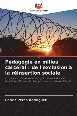 Carles Perea Rodríguez - Pédagogie en milieu carcéral, Häftad