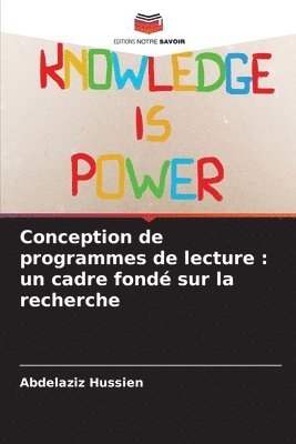 bokomslag Conception de programmes de lecture: un cadre fondé sur la recherche