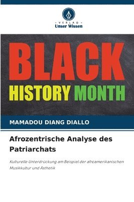 bokomslag Afrozentrische Analyse des Patriarchats