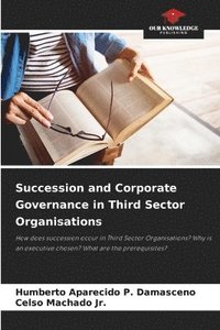 bokomslag Succession and Corporate Governance in Third Sector Organisations