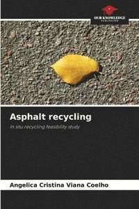 bokomslag Asphalt recycling