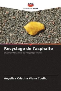 bokomslag Recyclage de l'asphalte