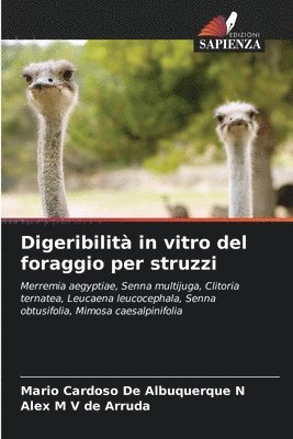 bokomslag Digeribilità in vitro del foraggio per struzzi