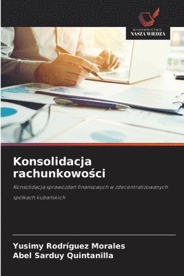 bokomslag Konsolidacja rachunkowo?ci