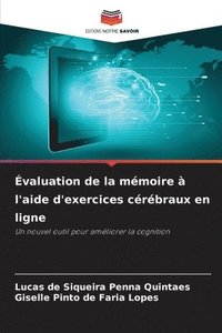 bokomslag Évaluation de la mémoire à l'aide d'exercices cérébraux en ligne
