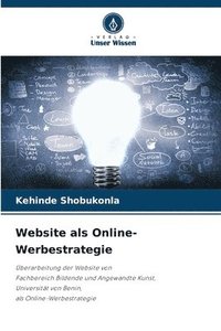 bokomslag Website als Online-Werbestrategie